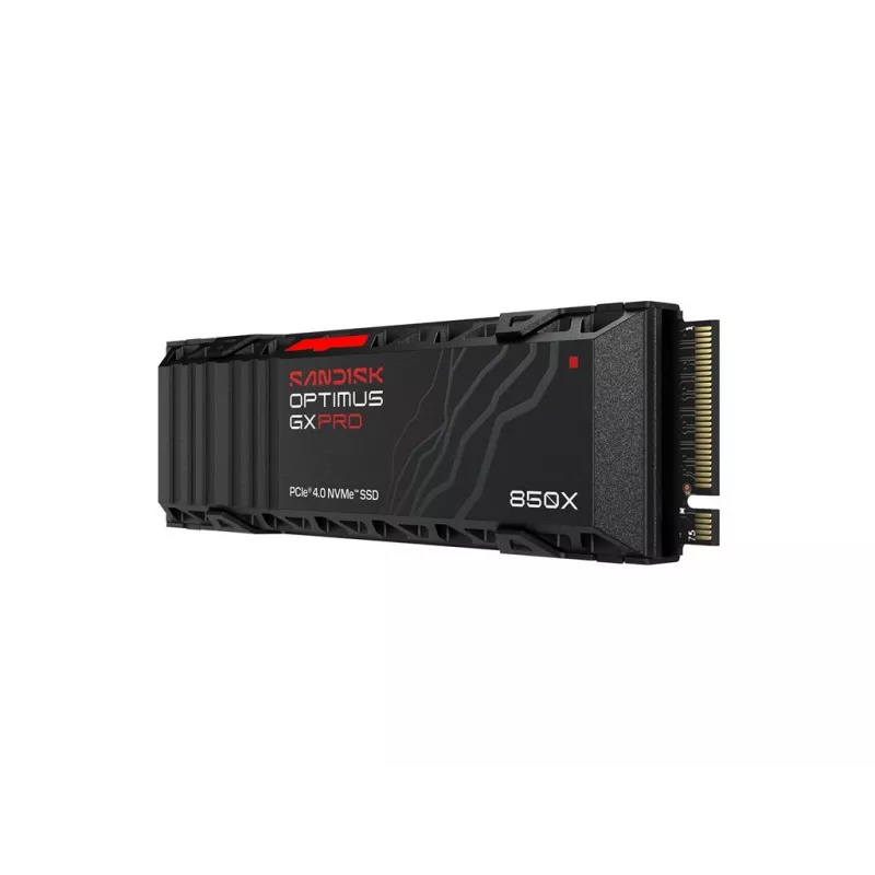 SanDisk Optimus GX PRO 850X SSD NVMe com dissipador, 8TB, M.2 2280, PCIe Gen4 x4 00226999