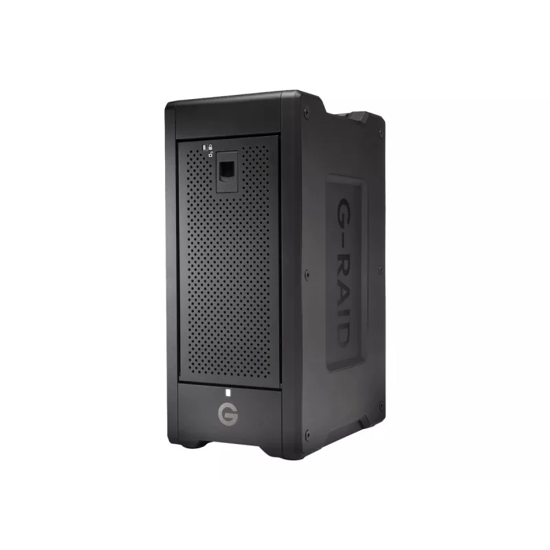 SanDisk Professional G-RAID SHUTTLE 8 - Conjunto de discos - 208 TB - 8 compartimentos - HDD 208 TB x 8 - Thunderbolt 3, USB-C 3.2 Gen 2 (externo)