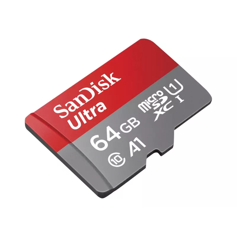 SanDisk Ultra 64GB cartão de memória microSDXC com adaptador SD
