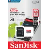 SanDisk Ultra 64GB cartão de memória microSDXC com adaptador SD