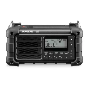 Sangean MMR-99 DAB Preto Rádio de emergência/manivela/solar