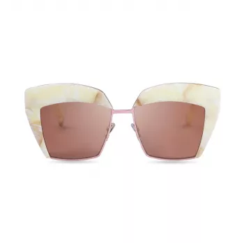 Óculos de sol retangulares de mulher Sartorialeyes ST508-05 preto/cinzento UV400