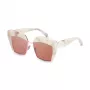 Óculos de sol retangulares de mulher Sartorialeyes ST508-05 preto/cinzento UV400