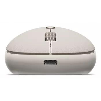 Satechi OntheGo Rato – Sem fios Bluetooth e 2,4GHz USB-A, recarregável, multi-dispositivo, areia