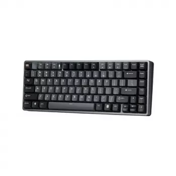 Satechi SM1 Teclado Mecânico Fino com Retroiluminação Bluetooth Alemão QWERTZ Escuro