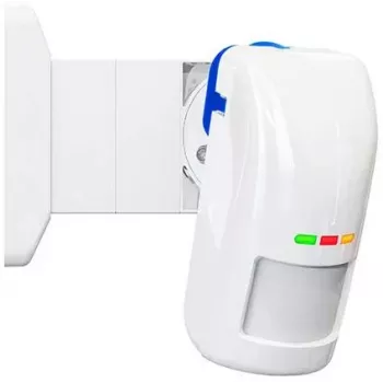 Suporte de montagem com rótula SATEL BRACKET E-5 para detetor de movimento exterior, branco, compatível com ABAX2