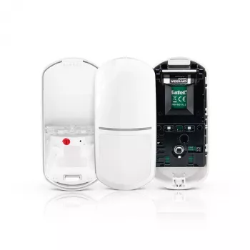 Detetor de movimento PIR sem fios Satel MPD-310 com suporte