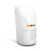 Sensor de movimento exterior duplo PIR+MW Satel OPAL Pro (branco, sem suporte)