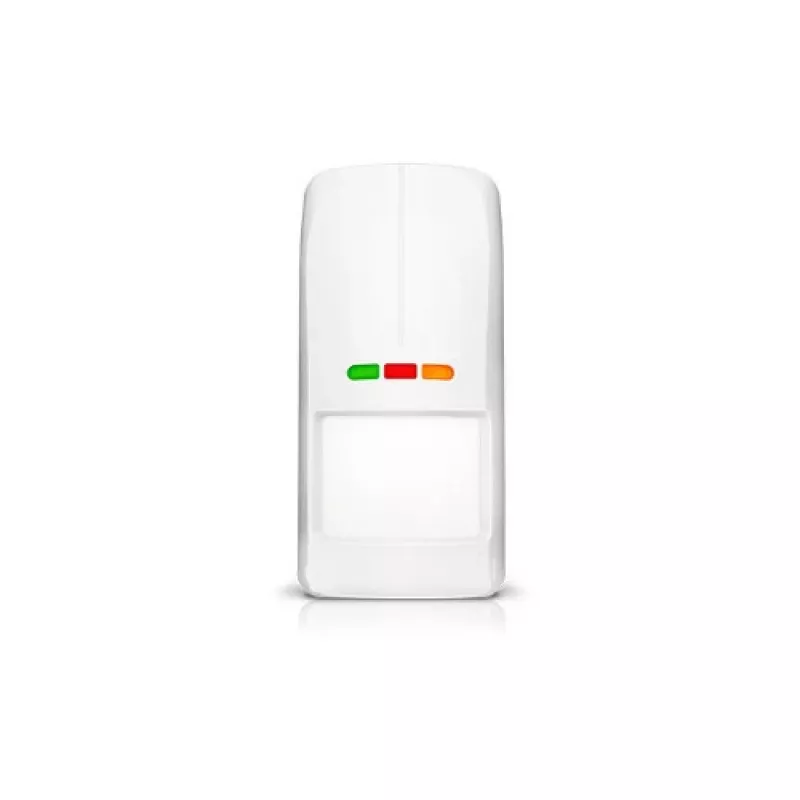 Sensor de movimento exterior duplo PIR+MW Satel OPAL Pro (branco, sem suporte)