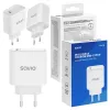 SAVIO LA-14 carregador de parede 20W com Power Delivery 3.0