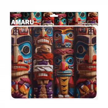 SBOX AMARU M MP-06 tapete de rato gaming 300x250x2 mm preto