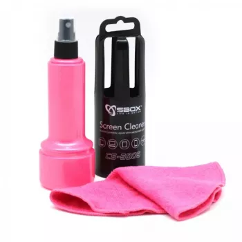 Sbox CS-5005P Limpa-ecrãs 150ml rosa