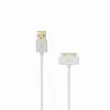 SBOX IPH4 Cabo USB-A para Apple 30-Pin, 2m, branco, carregamento e dados