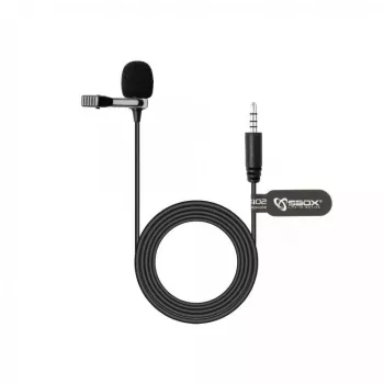 SBOX PM-402 Suporte de secretária para monitor único com mola a gás para ecrãs de 17-32 polegadas, 9 kg, VESA 75/100, grampo e passagem, preto