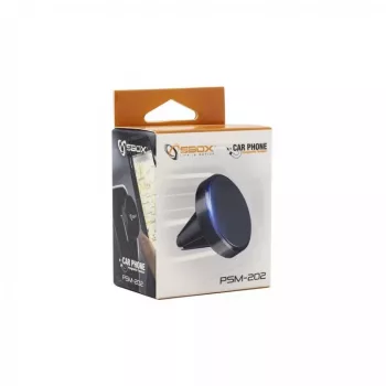 SBOX PSM-202 Suporte de secretária para monitor único com braço a gás para ecrãs 17-32 polegadas, 9kg, VESA 75/100, preto