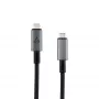 SBOX cabo USB-C para USB-C 1,2m 240W 80 Gbps 16K/60Hz