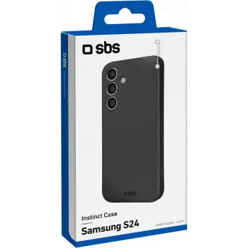 SBS capa Instinct para Samsung Galaxy S24, Preto TEINSTSAS24K