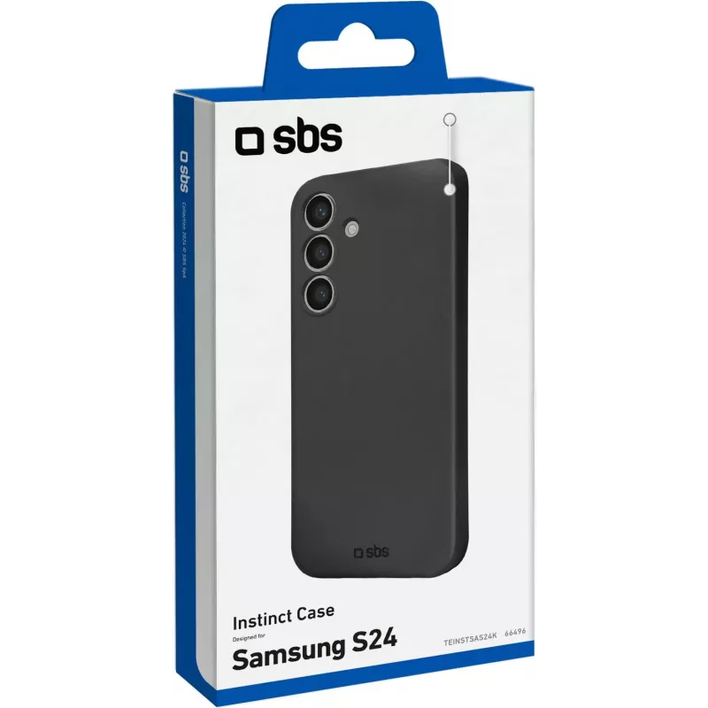 SBS Instinct Capa para Samsung Galaxy S24, preto TEINSTSAS24K