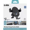 Suporte de carregamento sem fios para automóvel SBS TESUPWIR10CLIPSTG 10W - Preto