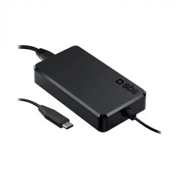 SBS fonte de alimentação universal USB-C para portátil 100W 3m preto