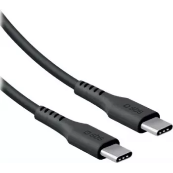 SBS cabo USB-C para USB-C 2m 60W USB Power Delivery preto