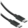 SBS Cabo USB-C para USB-C em nylon 2m 240W preto