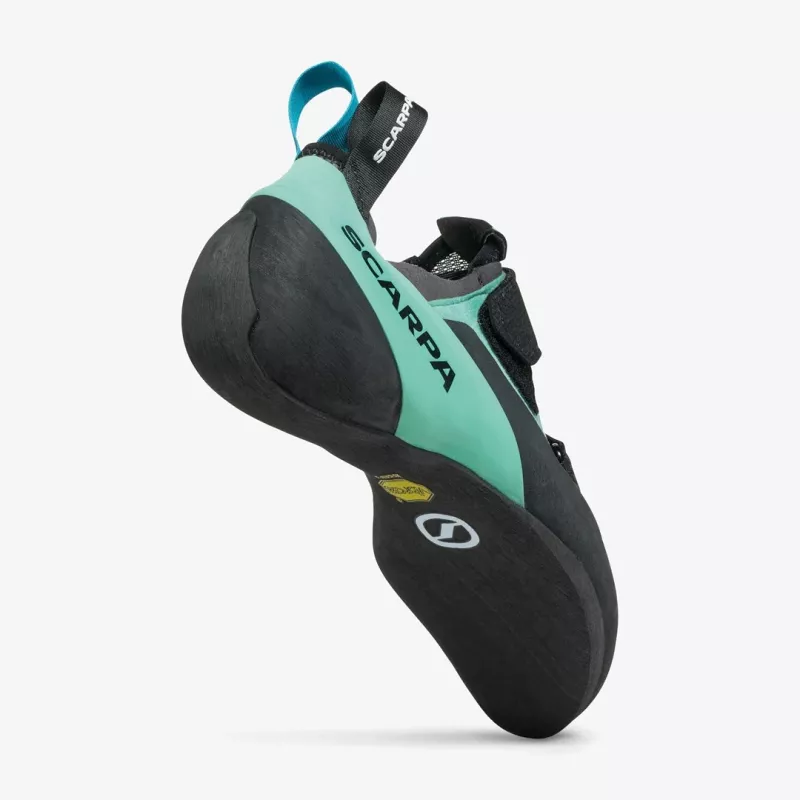 Scarpa ARPIA V LV Sapato de escalada, 38.5, Shark - Aqua