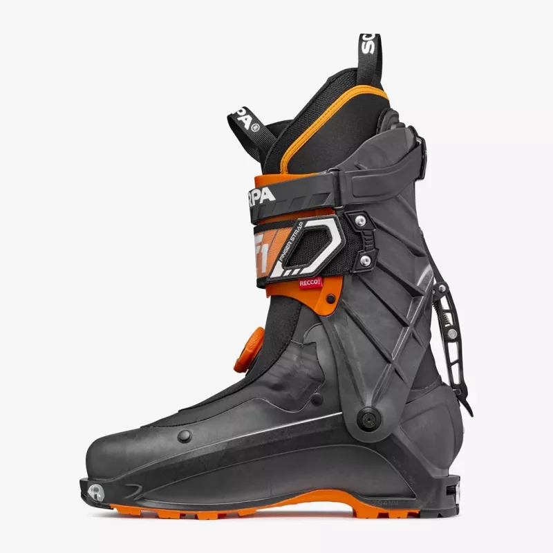 Bota de esqui de montanha SCARPA F1 LT 26.0 Mondo Carbon Black