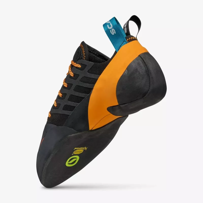 Scarpa Instinct sapato de escalada - preto/laranja - EU 43