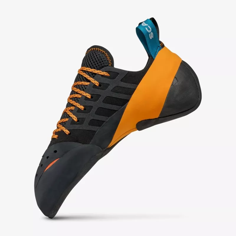 Scarpa Instinct sapato de escalada - preto/laranja - EU 43