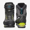 Botas de alpinismo Scarpa Manta Tech GTX - Shark/Lime (EU 46,5)