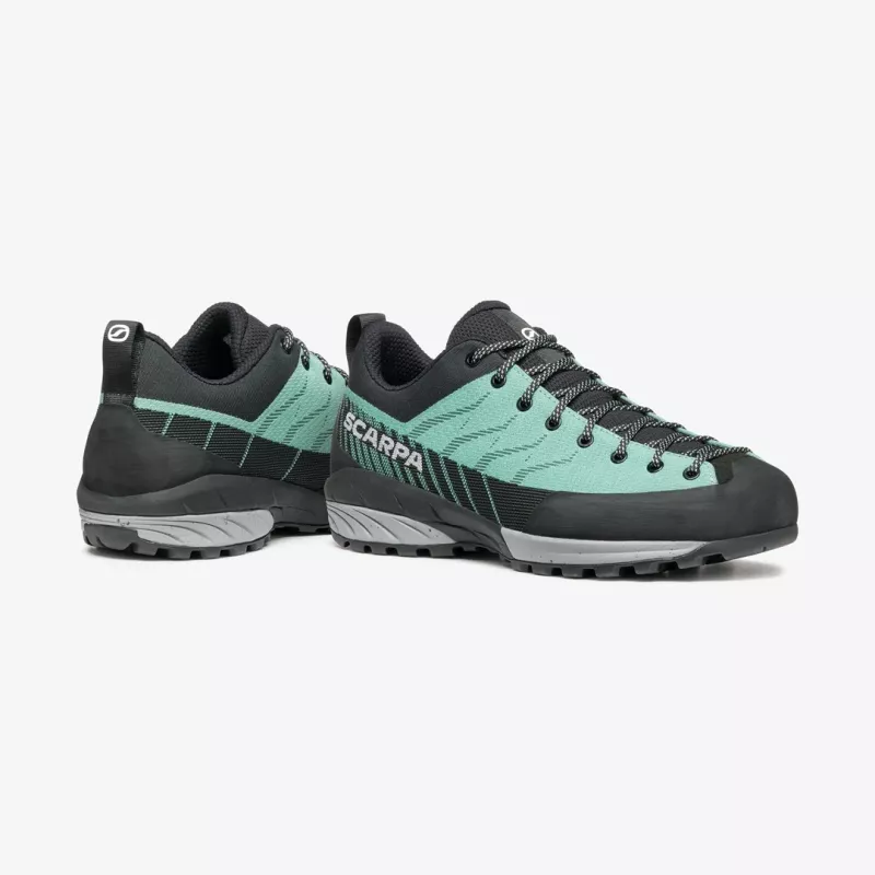 SCARPA Mescalito Planet Woman Sapatilha de aproximação 38.5 Jade/Black