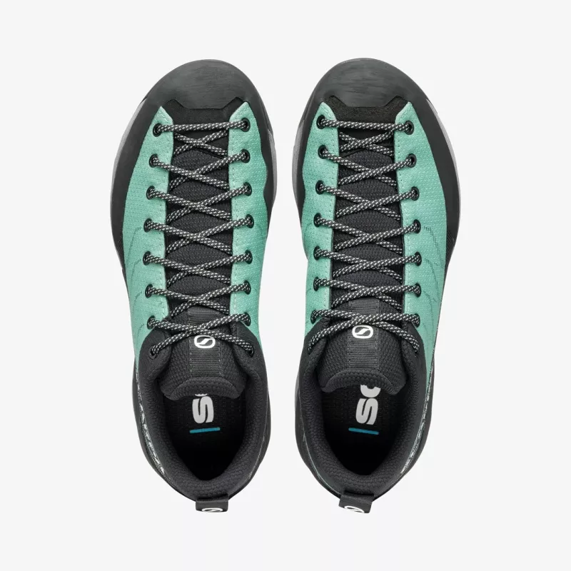 SCARPA Mescalito Planet Woman Sapatilha de aproximação 38.5 Jade/Black