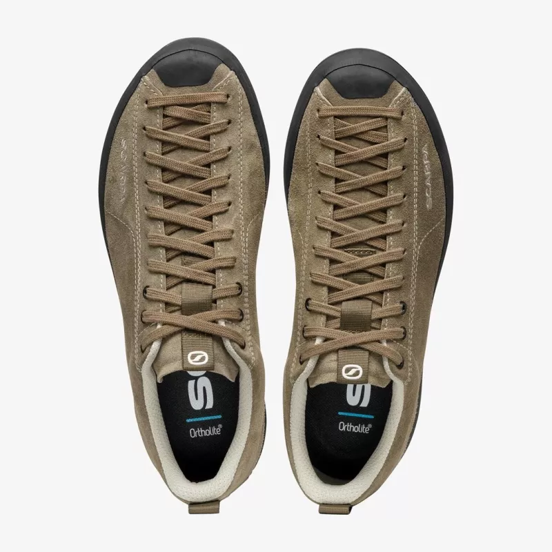 Sapatos de exterior e lifestyle Scarpa Mojito Wrap Homem, malha reciclada, Preto, EU 45