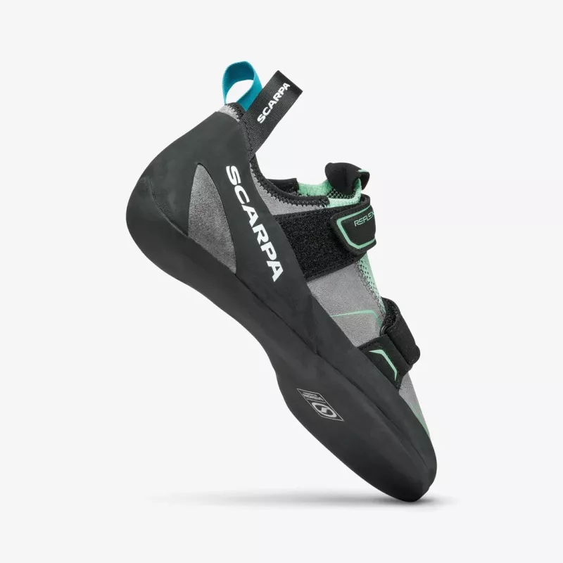 Scarpa Reflex VS Sapatos de escalada de mulher - Mint/preto (EU 37,5)