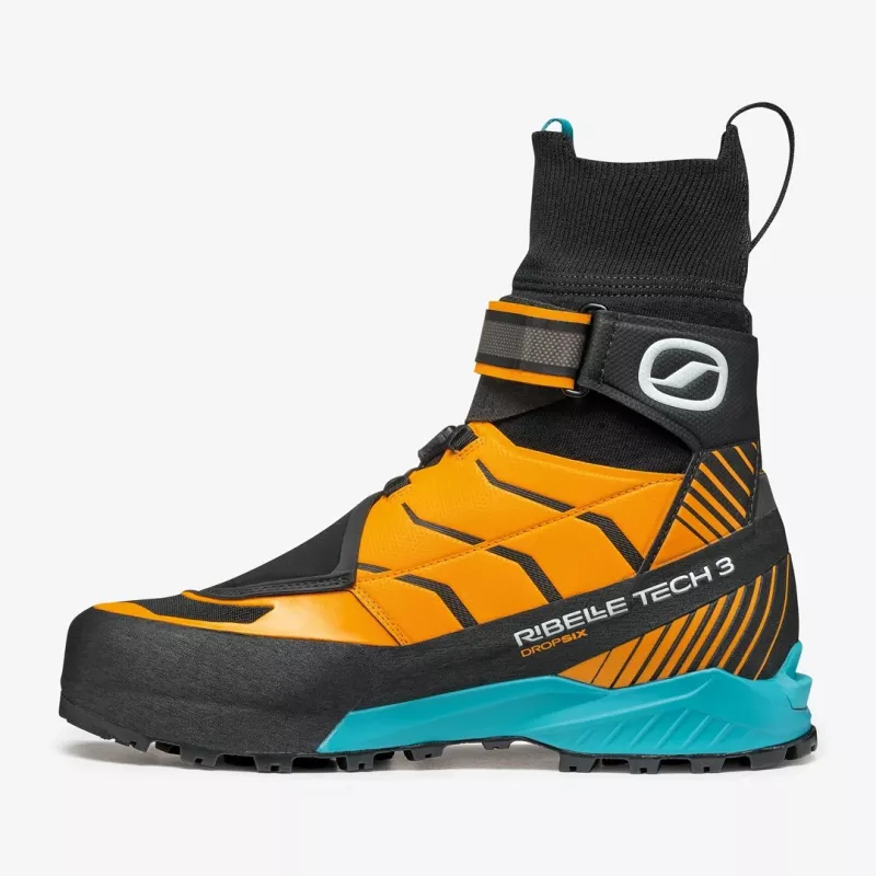 Scarpa Ribelle Tech 3 HD botas de montanha - Black/Bright Orange - tamanho 40 EU