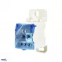SCHELINGER A18-UJB-080 bloco de distribuição de 7 polos 100A 500V montagem em calha DIN