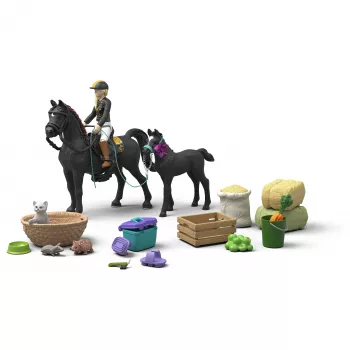 Schleich HORSE CLUB 2026 calendário do advento - Winter Wonderland Ride