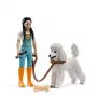 Conjunto de bolso Schleich: Walk in the Park