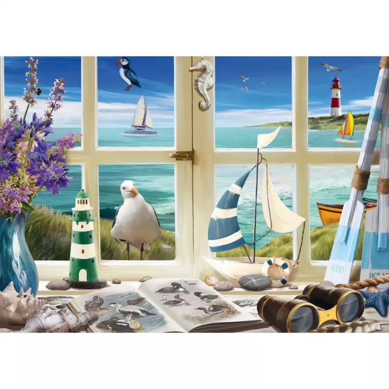 SCHMIDT SPIELE Estudo junto ao mar (1000 peças)