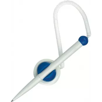 Schneider Klick-Fix-Pen Caneta esferográfica azul Medium ponta em aço inoxidável 4120