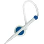 Schneider Klick-Fix-Pen Caneta esferográfica azul Medium ponta em aço inoxidável 4120