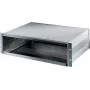 Caixa de sistema Schroff 10828-173 para bastidores de 19 polegadas, 3U, 42HP, aço, zincado