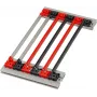 SCHROFF 24568356 calha de montagem fixa 19 polegadas 2U para armários de servidores e rede, aço, preto RAL 9005, revestido a pó, 482,6 mm de comprimento