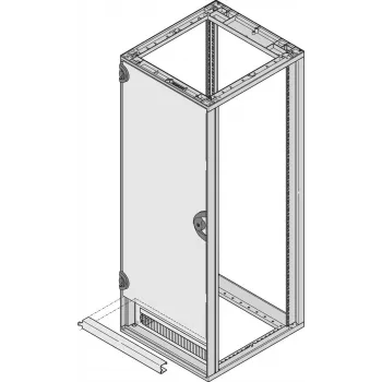Suporte de dobradiça de porta SCHROFF 60mm RAL 7021 Cinzento-escuro 27230061