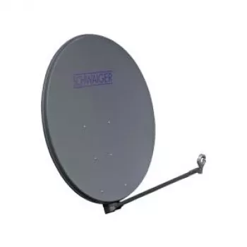 Schwaiger SPI1000.1 antena parabólica offset 100 cm cinzento