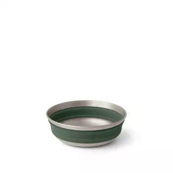 Taça dobrável de aço inoxidável Sea To Summit Detour verde 1.2L