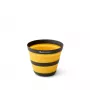 Sea To Summit Frontier UL copo dobrável 355 ml Sulphur Yellow