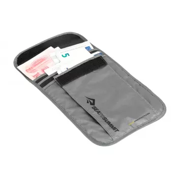 Sea To Summit Neck Pouch/Carteira Carteira de pescoço com proteção RFID, preto