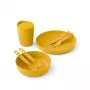 Sea To Summit Passage Conjunto de louça 1 pessoa amarelo